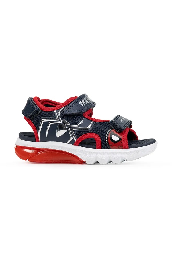 Босоніжки дитячі Geox SANDAL CIBERDRON x Spiderman колір темно-синій фото 2