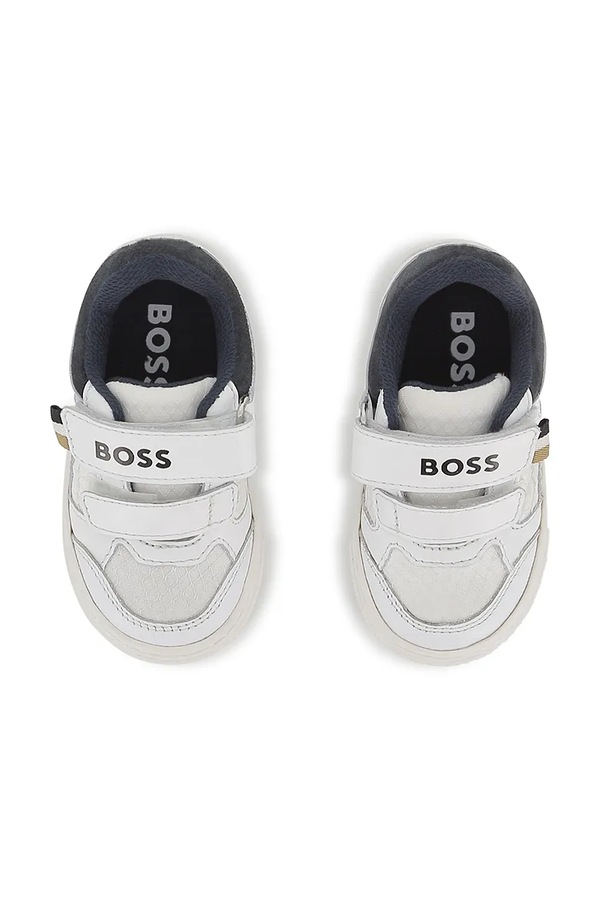 Дитячі кросівки BOSS колір білий фото 4