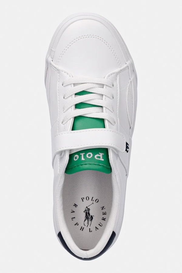Кросівки дитячі Polo Ralph Lauren колір білий фото 4