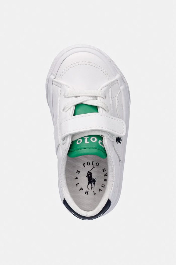 Кросівки дитячі Polo Ralph Lauren колір білий фото 4