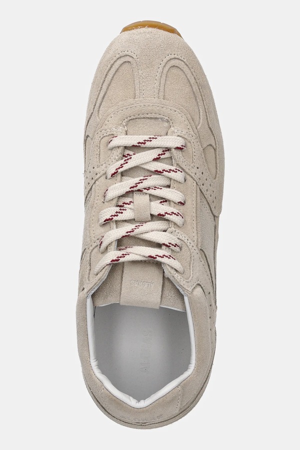 Замшеві кросівки Alohas Tb.56 колір бежевий фото 4