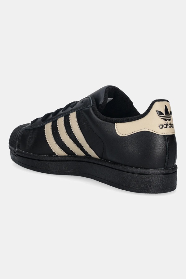 Шкіряні кросівки adidas Originals Superstar II колір чорний фото 2