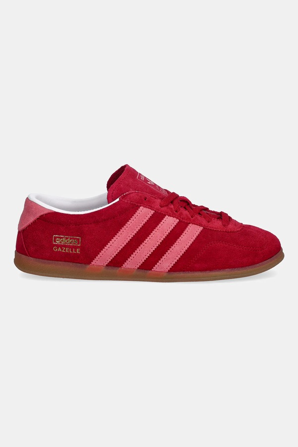 Замшеві кросівки adidas Originals Gazelle LO Pro колір червоний