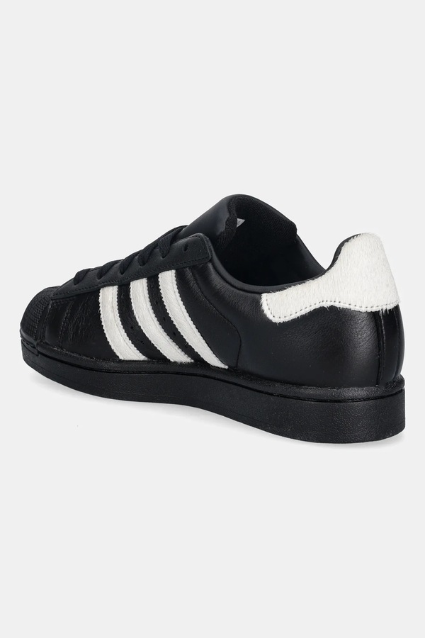 Шкіряні кросівки adidas Originals Superstar II колір чорний фото 3