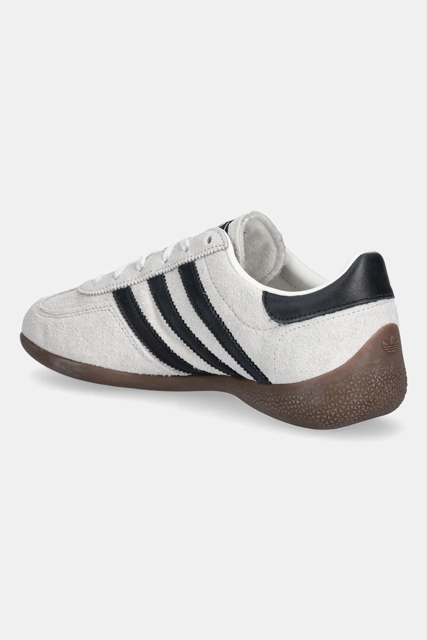 Шкіряні кросівки adidas Originals Handball Spezial Lo Pro колір сірий фото 2