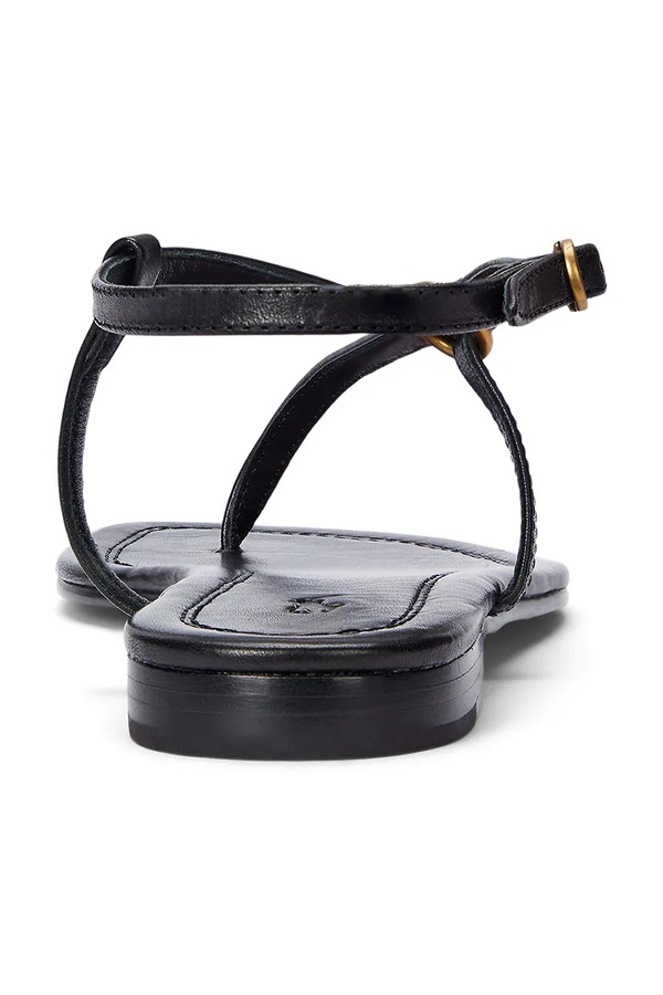 Шкіряні сандалі Polo Ralph Lauren Plo Rng Br Sandal колір чорний фото 2
