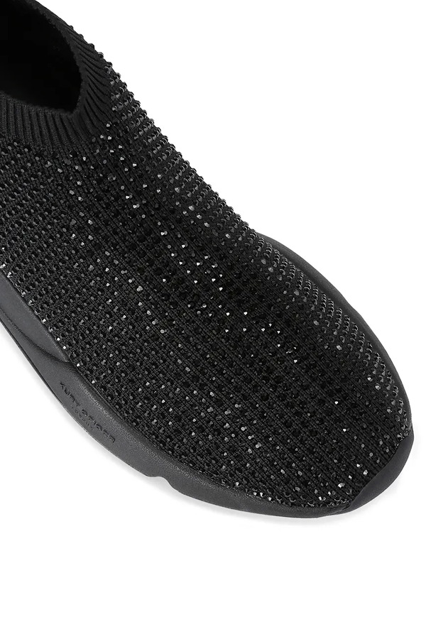 Кросівки Kurt Geiger London Kurt Crystal Knit Dr колір чорний фото 4