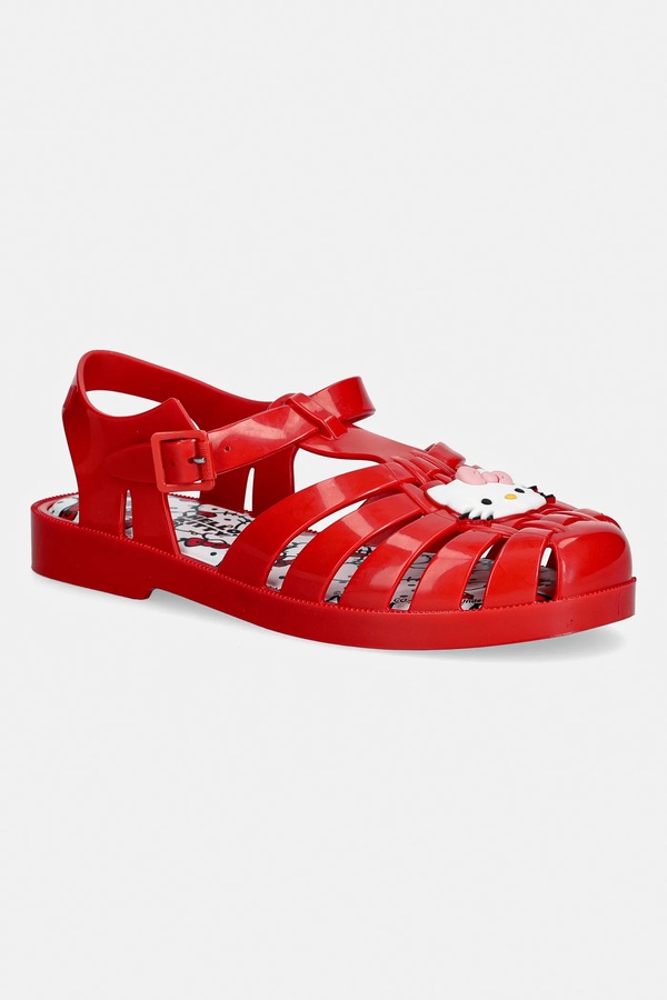 Сандалі Melissa POSSESSION + HELLO KITTY AND колір червоний