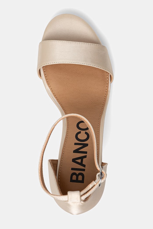 Босоніжки на шпильці Bianco BIAADORE колір бежевий фото 4