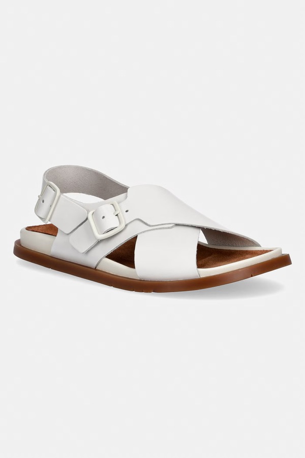 Шкіряні сандалі Camper Lluc Sandal колір білий