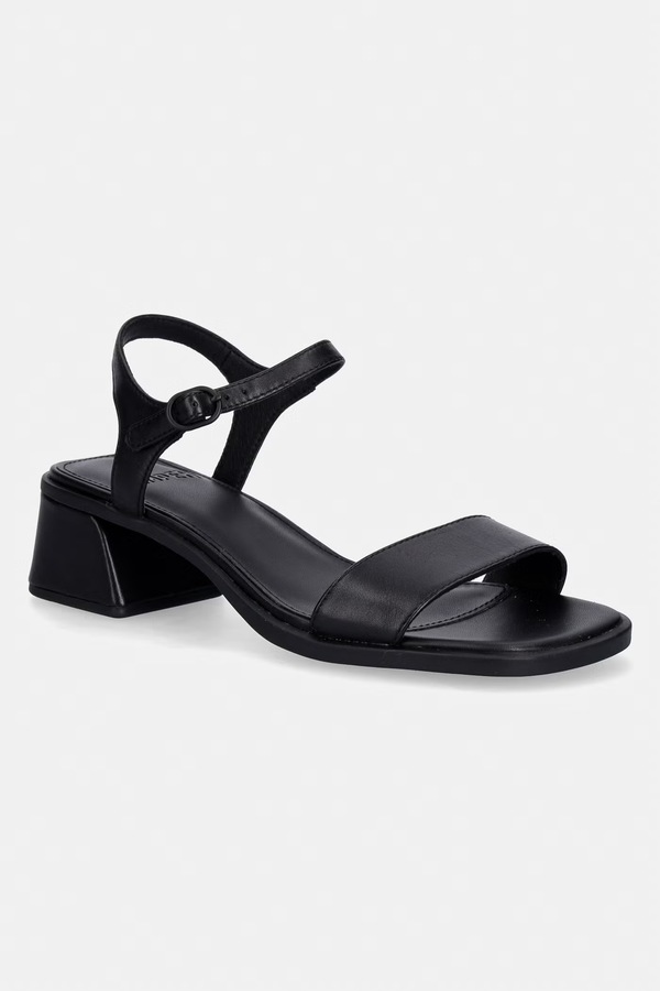 Кожаные сандалии Camper Kora Sandal цвет черный