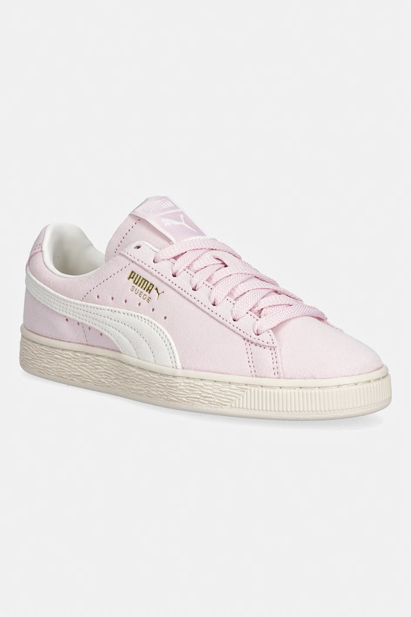 Suede Charles F. Stead кросівки жіночі замшеві Puma колір рожевий