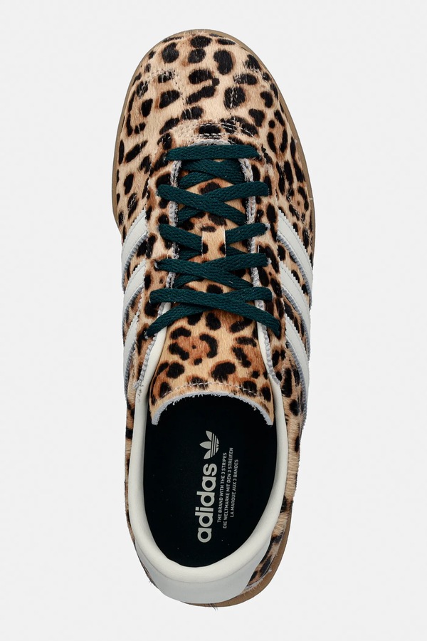 Замшеві кросівки adidas Originals Gazelle Lo Pro колір коричневий фото 4