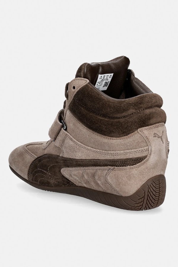 Speedcat Wedge кросівки жіночі замшеві Puma колір коричневий фото 2