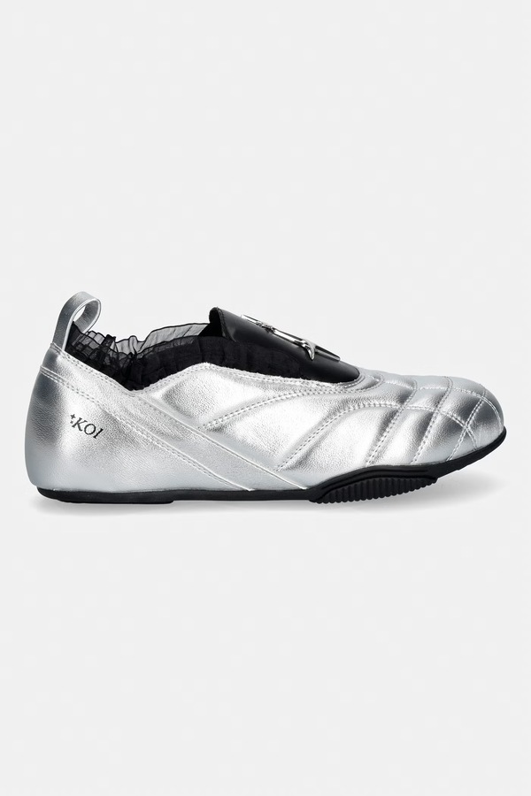 Heartbreaker Sporty Slip On Shoes кроссовки женские Koi Footwear цвет серебряный