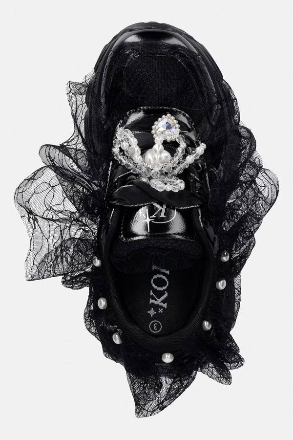 Kelpie Whimsical Terrain Trainers кросівки жіночі Koi Footwear колір чорний фото 4
