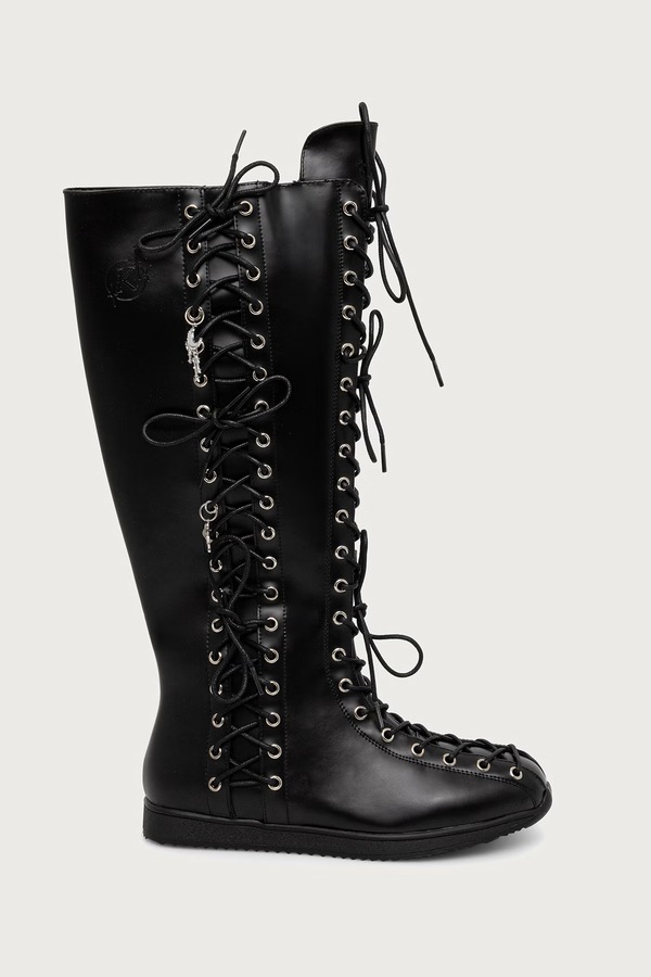 Numinous Lace Up Charm Long Boots чоботи жіночі Koi Footwear колір чорний
