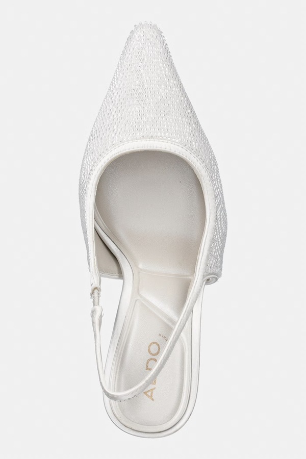 Взуття на шпильці Aldo PEARLESCENT колір білий фото 4