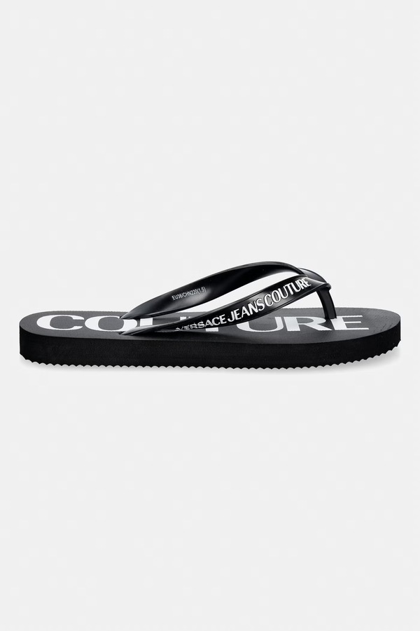 В'єтнамки жіночі Versace Jeans Couture колір чорний