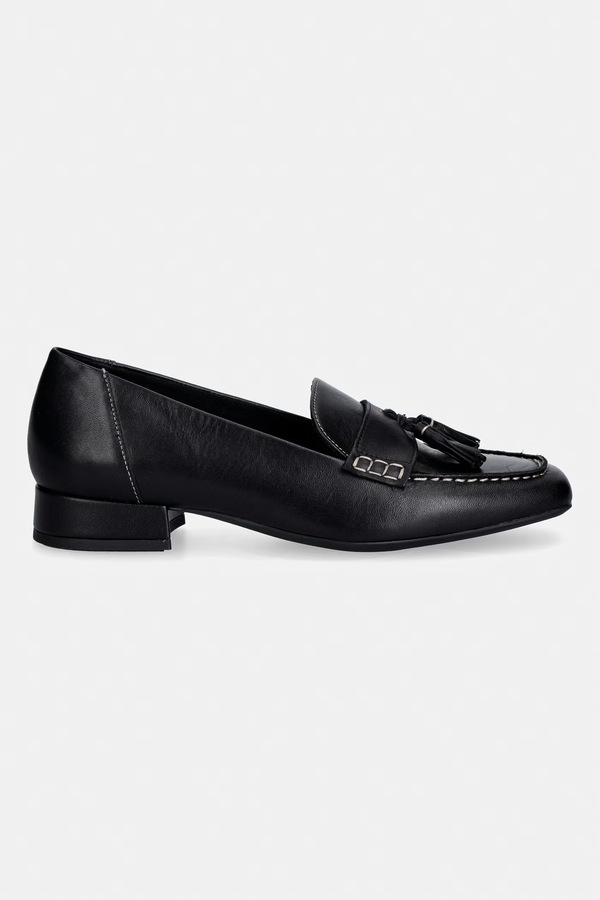 Кожаные мокасины Vagabond Shoemakers DEBBI цвет черный