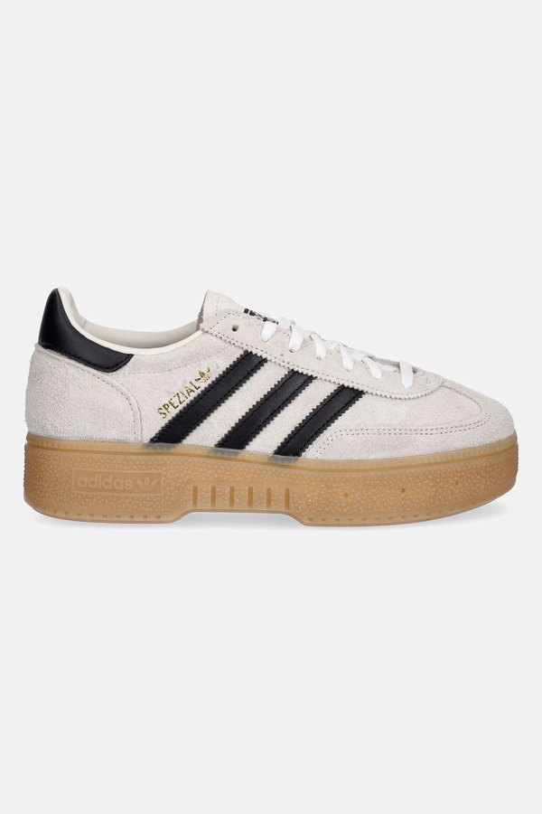 Шкіряні кросівки adidas Originals Handball Spezial колір бежевий