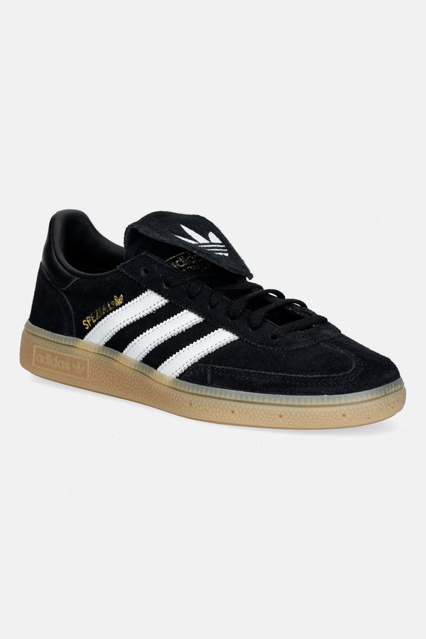 Замшевые кроссовки adidas Originals Handball Spezial цвет черный