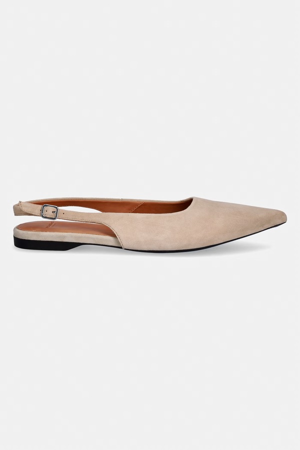 Балетки замшеві Vagabond Shoemakers HERMINE колір бежевий