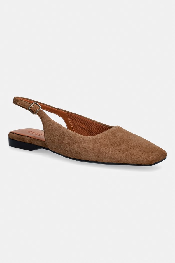 Балетки замшеві Vagabond Shoemakers DELIA колір коричневий