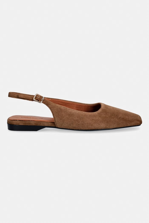 Балетки замшеві Vagabond Shoemakers DELIA колір коричневий фото 2