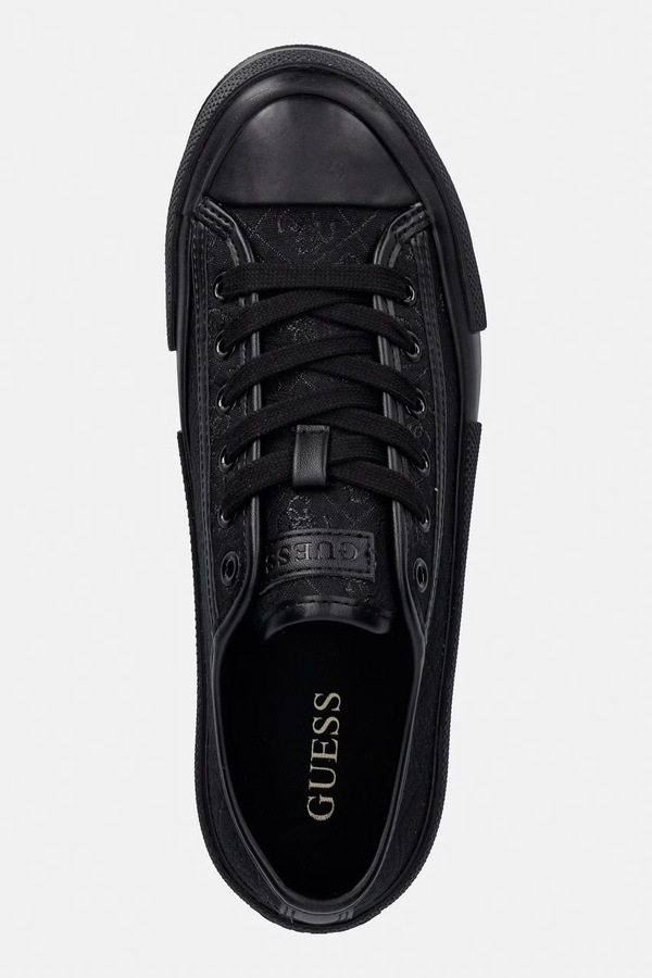 CAREY2 кеди жіночі Guess колір чорний фото 4