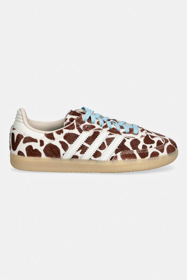 Samba Og кроссовки женские кожаные adidas Originals цвет коричневый