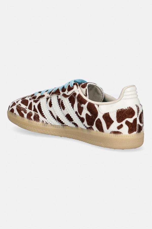 Samba Og кроссовки женские кожаные adidas Originals цвет коричневый фото 2