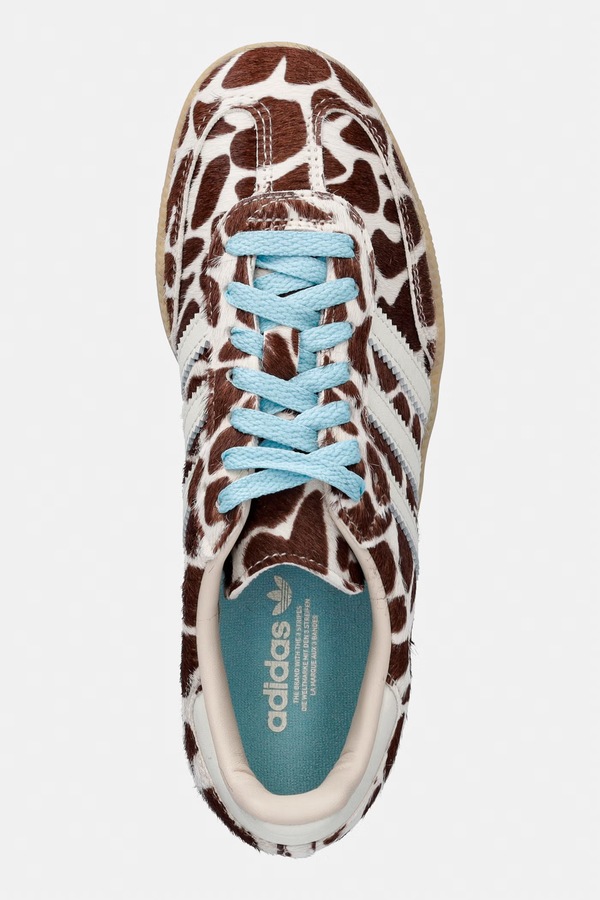 Samba Og кросівки жіночі шкіряні adidas Originals колір коричневий фото 4