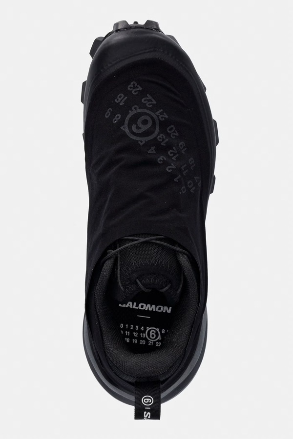 X Salomon кросівки жіночі MM6 Maison Margiela колір чорний фото 4