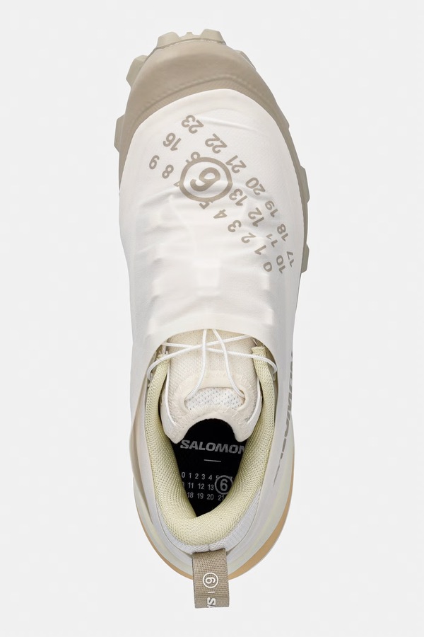 X Salomon кросівки жіночі MM6 Maison Margiela колір бежевий фото 4