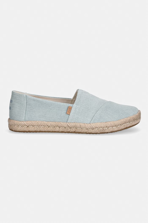 Еспадрильї жіночі Toms ALPARGATA ROPE 2.0 колір блакитний
