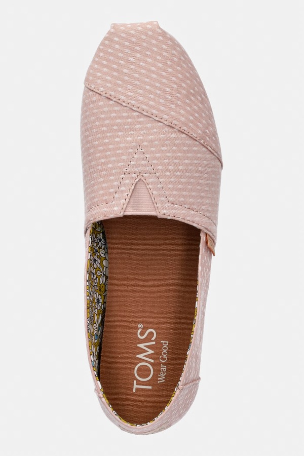 Еспадрильї жіночі Toms ALPARGATA CLASSIC колір бежевий фото 4