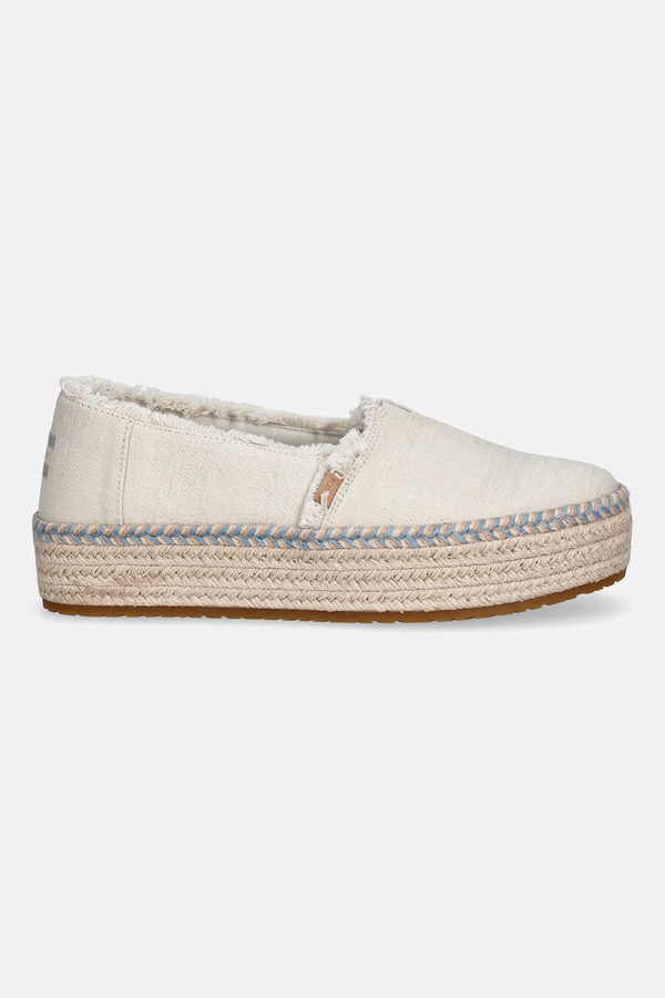 Еспадрильї жіночі Toms VALENCIA колір білий