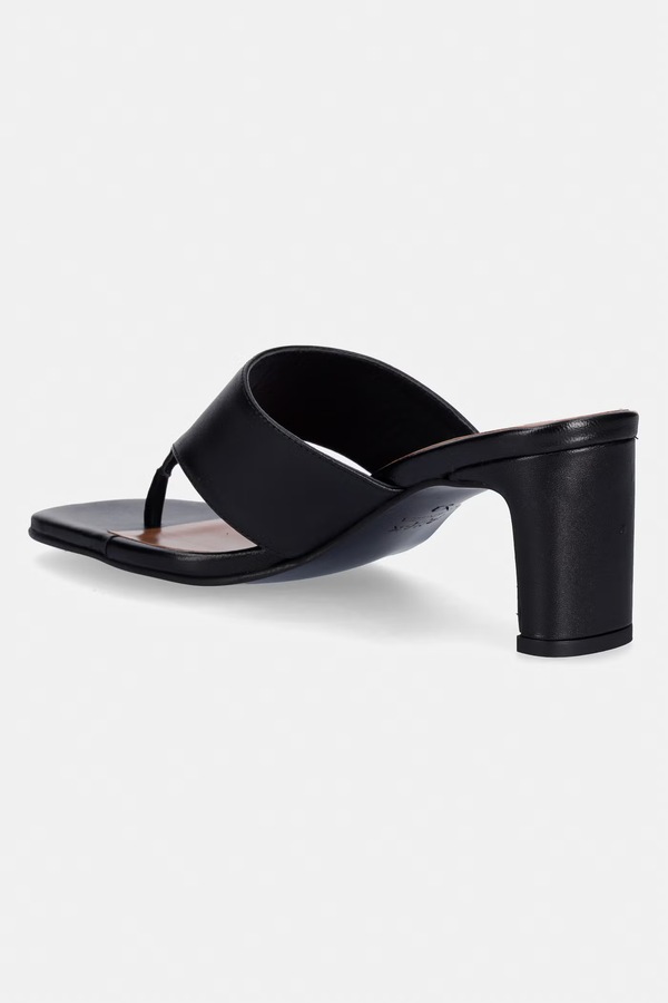 Кожаные вьетнамки Jonak DEVIL CUIR Noir цвет черный фото 2