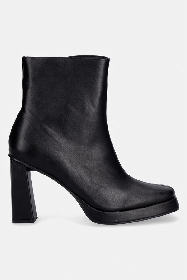 Черевики Koi Footwear Halla Black Heeled Boots колір чорний