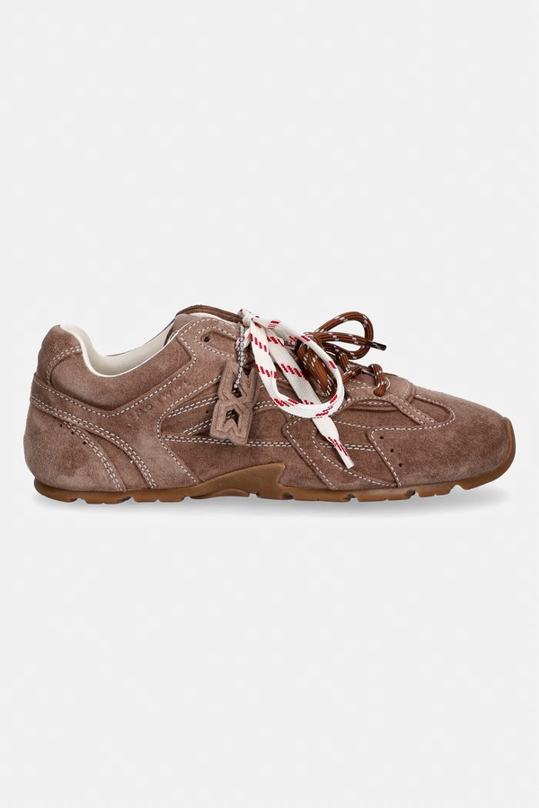 Atlas Mushroom Suede кросівки жіночі замшеві Nokwol колір коричневий