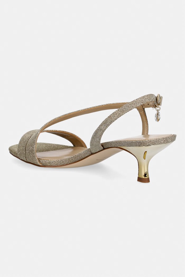 Босоніжки на низькому підборі MICHAEL Michael Kors Jaida Kitten Sandal колір золотий фото 2