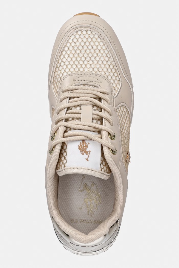 RYTA001 кросівки жіночі U.S. Polo Assn. колір бежевий фото 4