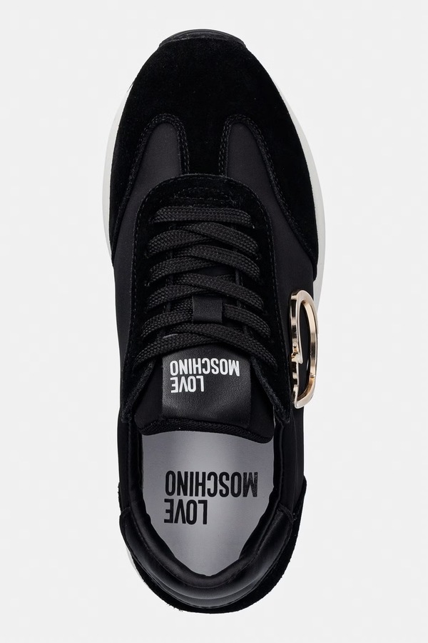 Кросівки Love Moschino колір чорний фото 4