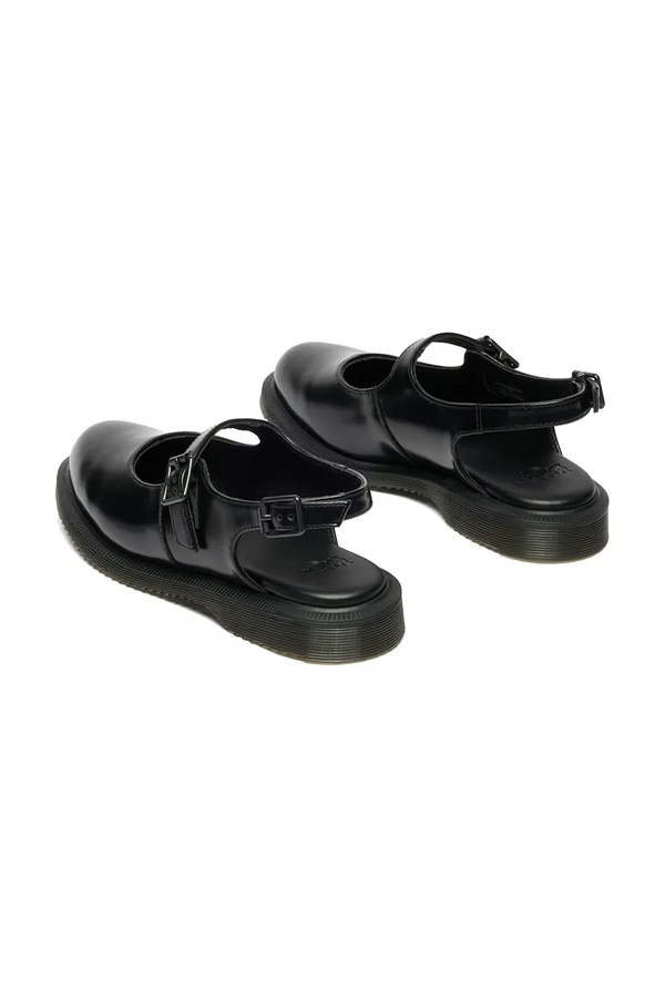 Балетки шкіряні Dr. Martens Madaline Mary Jane колір чорний фото 4