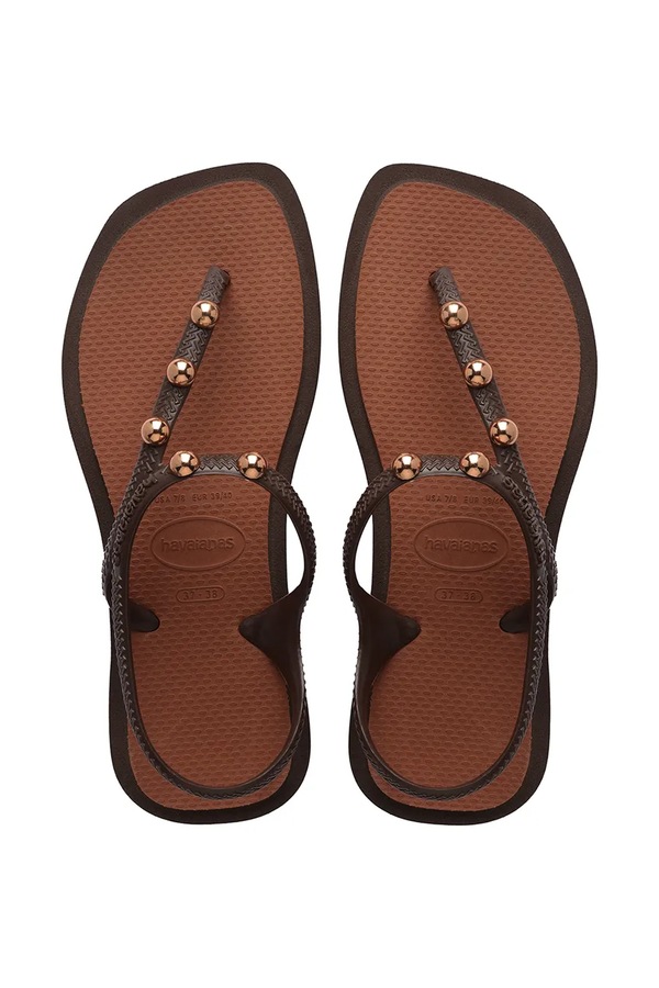 Босоніжки жіночі Havaianas FLASH FUSION колір коричневий фото 4