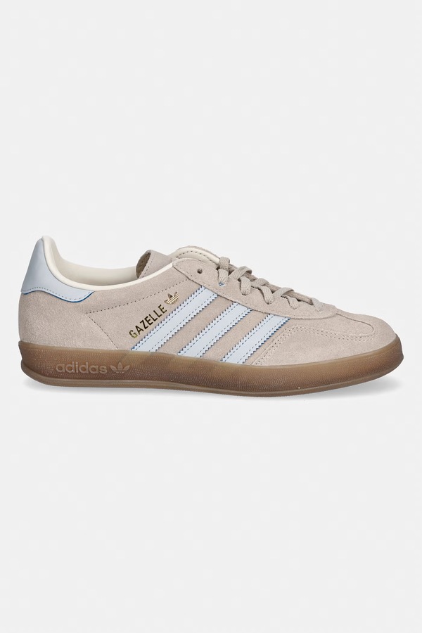 Gazelle Indoor кросівки жіночі замшеві adidas Originals колір бежевий