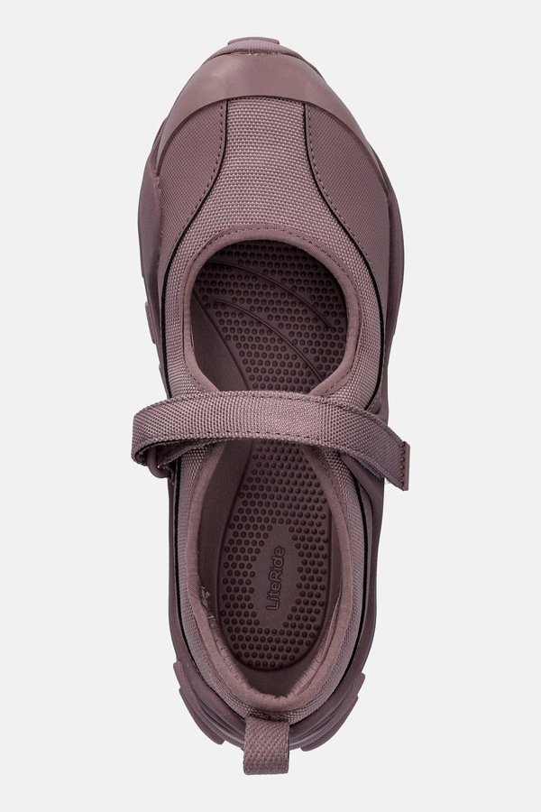 Балетки Crocs Terre Tech колір фіолетовий фото 4