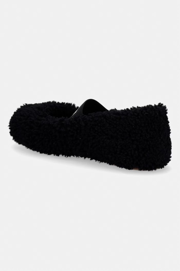 Балетки Moon Boot MB SHEARLING BALLERINA цвет черный фото 2