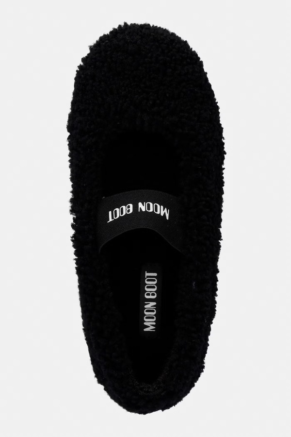 Балетки Moon Boot MB SHEARLING BALLERINA колір чорний фото 4